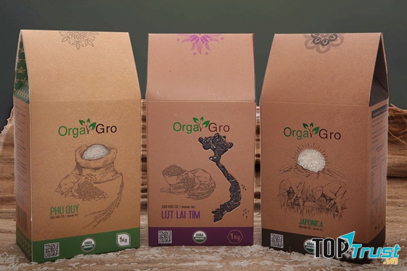 Gạo hữu cơ Orgagro
