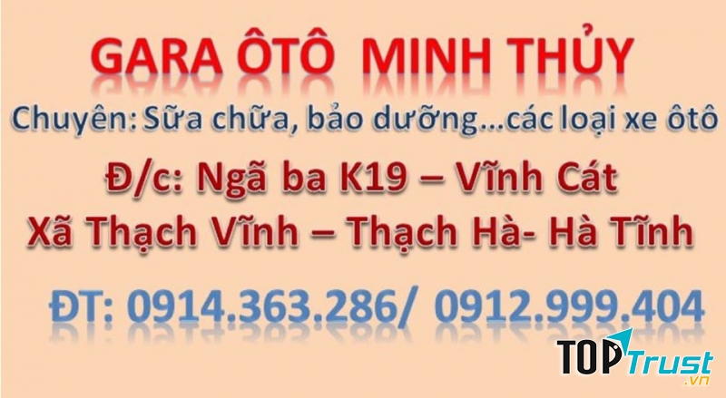 Gara Ô Tô Minh Thủy