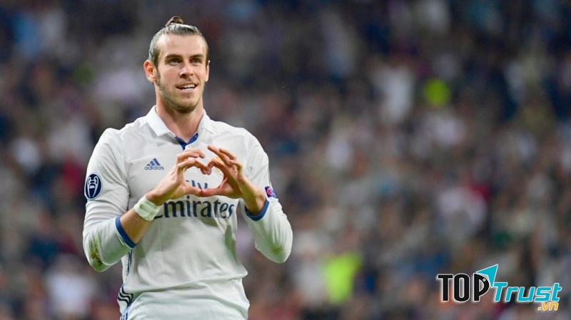 Những pha ăn mừng rất quen thuộc của Gareth Bale