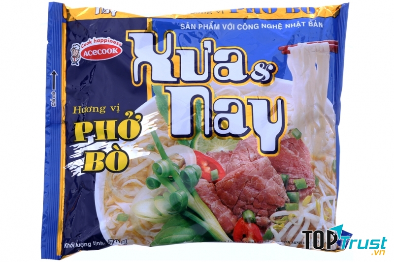 Phở bò ăn liền Xưa và Nay