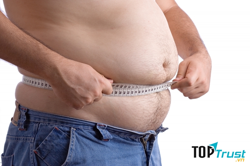 Hút thuốc lá gây ra chứng béo bụng