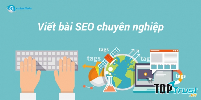 Công ty TNHH Gcontent Media chuyên cung cấp các dịch vụ viết bài thuê chất lượng giá rẻ, giúp các khách hàng nhanh chóng góp mặt trong top 10 bảng xếp hạng tìm kiếm Google.