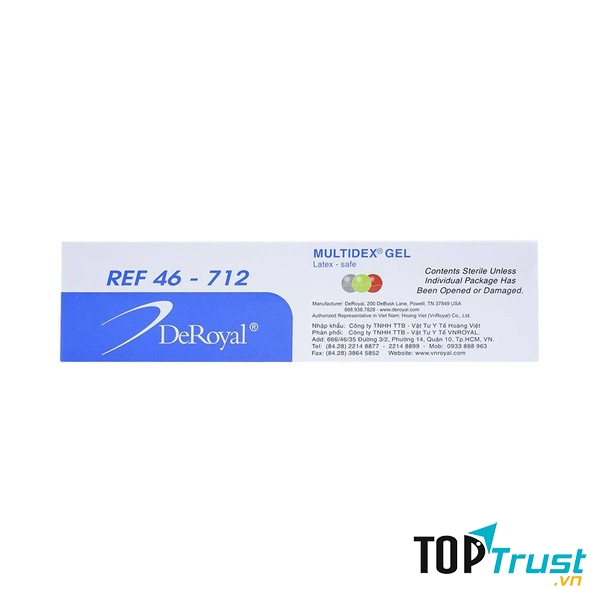 Gel điều trị vết loét Deroyal Multidex REF46-712