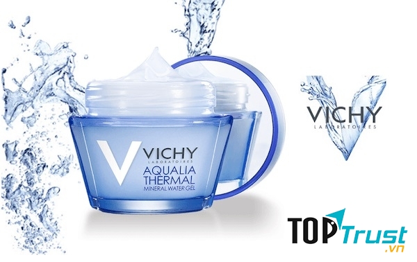 Kem dưỡng ẩm Vichy Aqualia Thermal Mineral Water Gel 50ml cung cấp nước tối ưu cho da