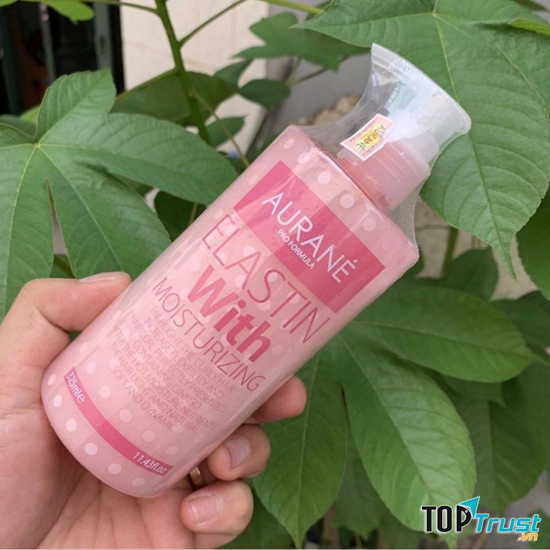 Gel dưỡng tạo kiểu tóc xoăn Aurane Elastin with Moisturizing