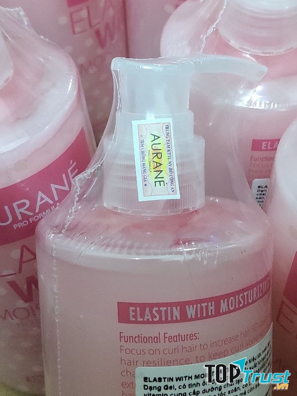 Gel dưỡng tạo kiểu tóc xoăn Aurane Elastin with Moisturizing