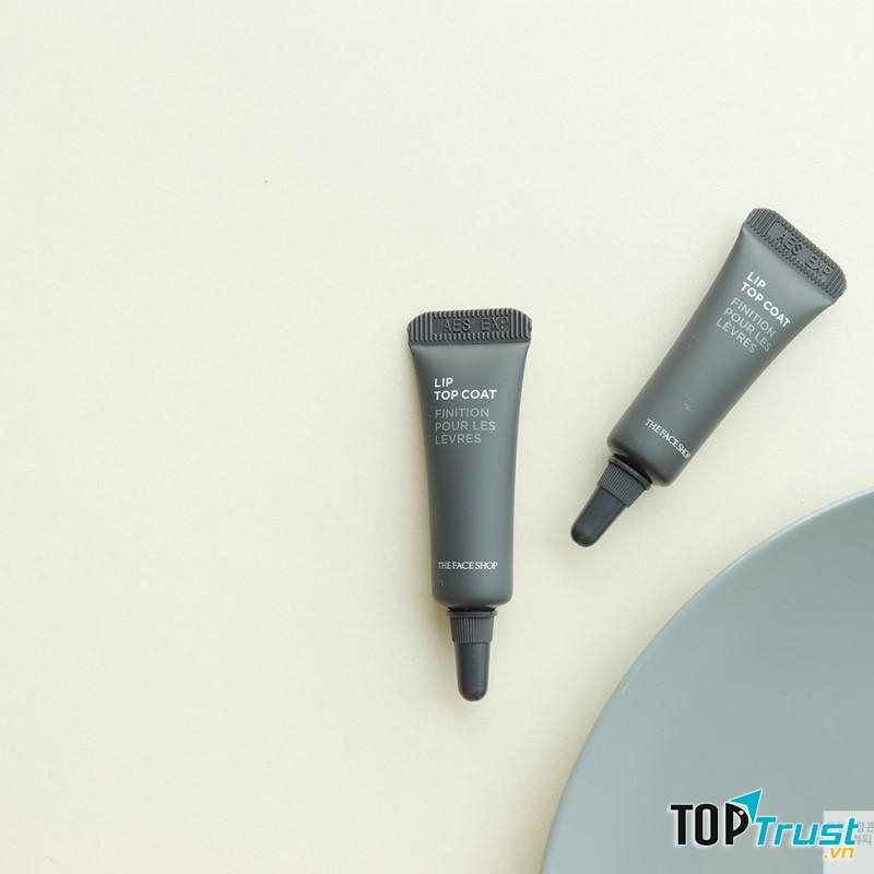 Gel khóa màu son Lip Top Coat The Face Shop