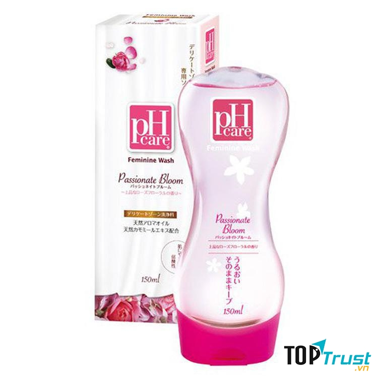 Dung Dịch Vệ Sinh Phụ Nữ pH Care với nhiều mùi hương khác nhau cho chị em nhiều sự lựa chọn.