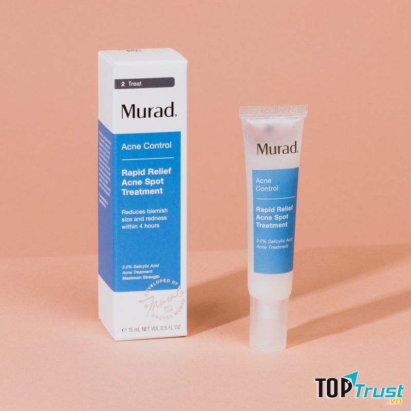 Được biết thành phần Salicylic acid, để có được hiệu quả trị mụn nhanh chóng như vậy, gel Rapid Relief Acne Spot Treatment không chỉ chứa một mà đến hai loại Salicylic.