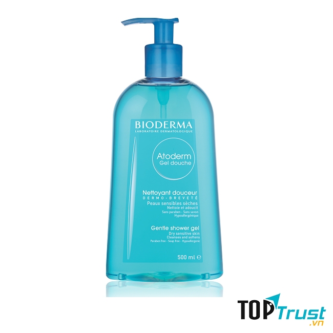 Gel Tắm Bioderma Atoderm Gel Douche Dịu Nhẹ Làm Dịu Và Bảo Vệ Dành Cho Da Khô, Nhạy Cảm