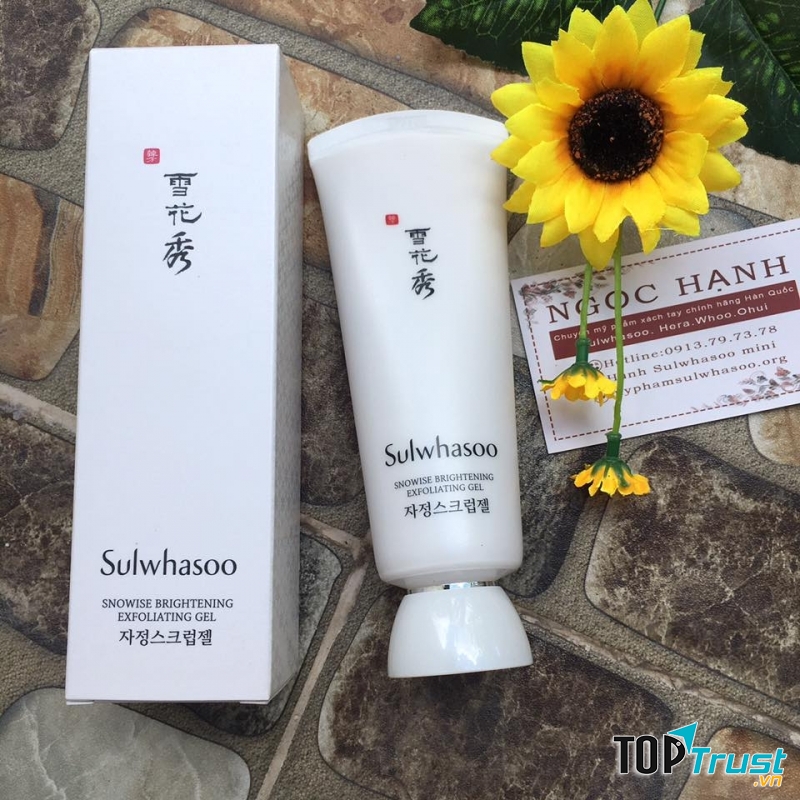 Tẩy Tế Bào Chết, Dưỡng Trắng Sulwhasoo Snowise Brightening Exfoliating Gel
