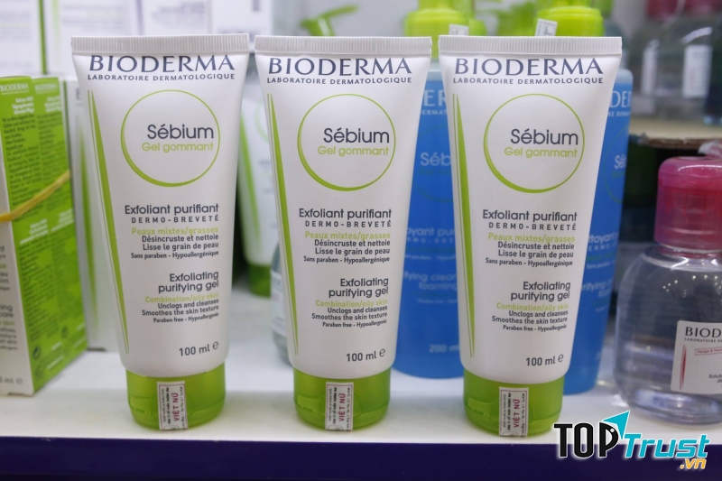 Gel tẩy tế bào chết Bio-essence Bioderma Sebium Gel Gommant
