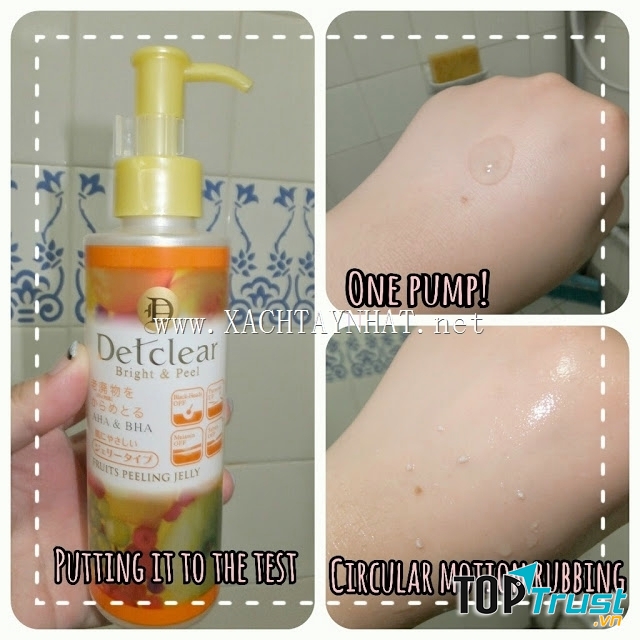 Gel tẩy tế bào chết Detclear