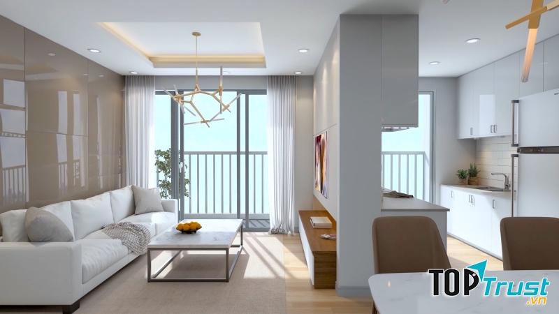 Căn hộ mẫu Gelexia Riverside