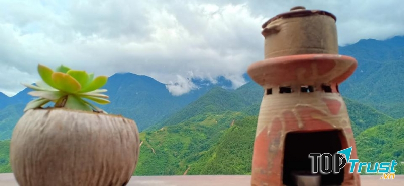 View nhìn từ Gem Valley Coffee