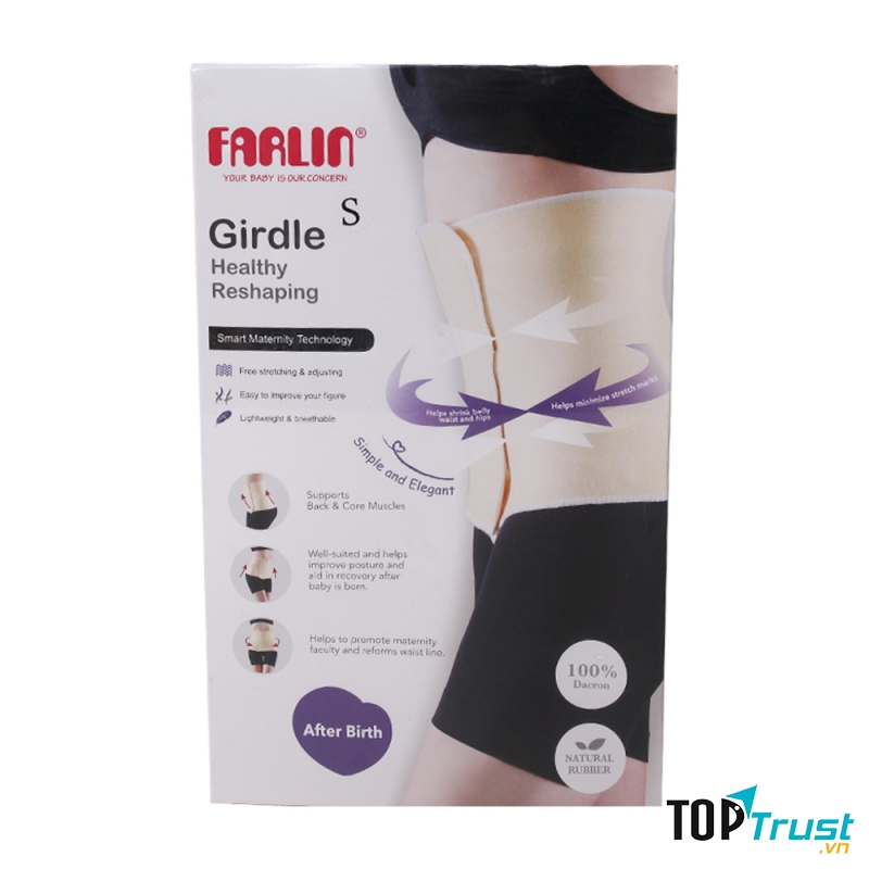   Gen bụng Farlin, được làm từ chất liệu an toàn, mềm mại, kiểu lưới thoáng khí cùng độ co giãn linh hoạt và thiết kế thời trang, gen bụng Farlin sẽ mang đến cho các chị em một gợi ý nho nhỏ, hỗ trợ các chị em trong công cuộc cải thiện thân hình.