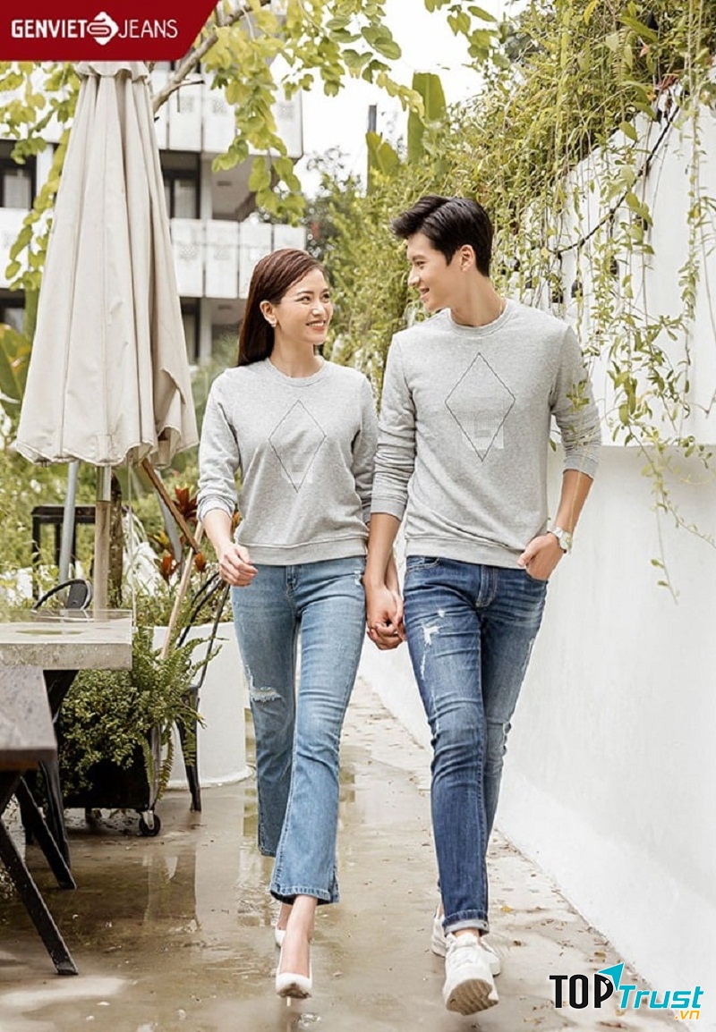 Áo nỉ năng động, thoải mái, dễ mix đồ