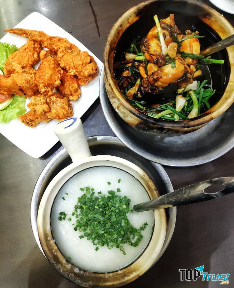 Cháo ếch ở Geylang Lor 9