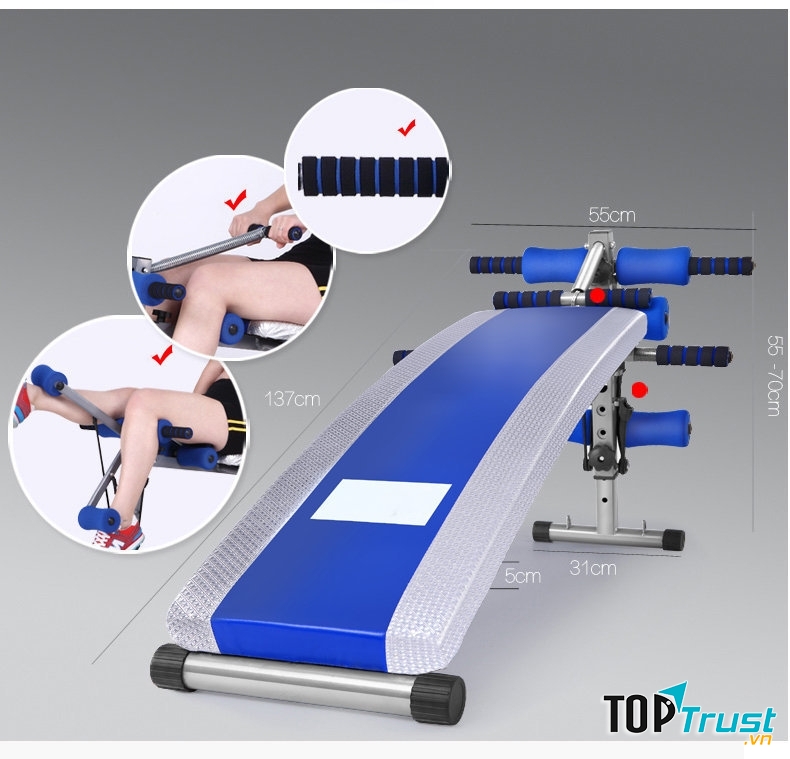 Ghế cong tập bụng Sport 360 XD 8095