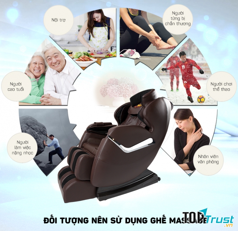 GHẾ MASSAGE KINGSPORT H199