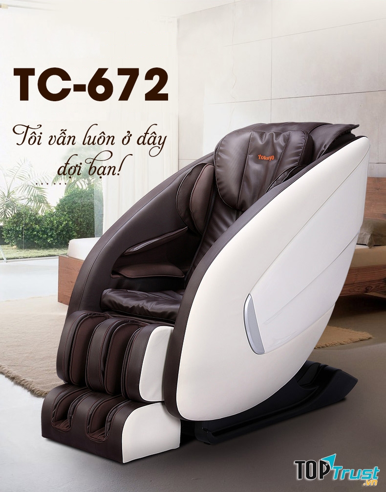 Ghế Massage Tokuyo Nhật TC-672