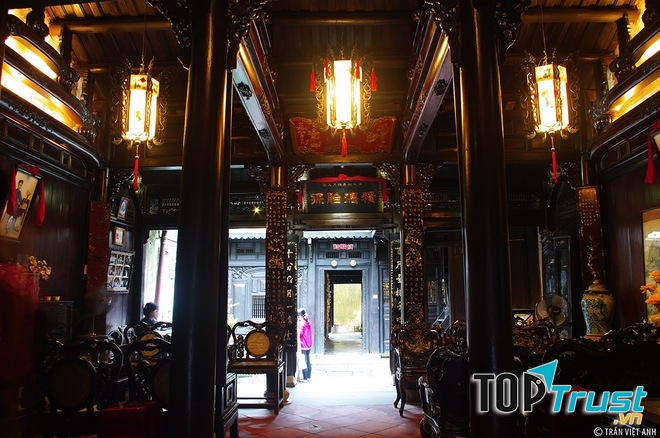 Không gian bên trong ngôi nhà cổ Tân Ký