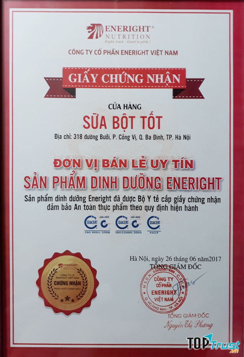 Sữa Bột Tốt