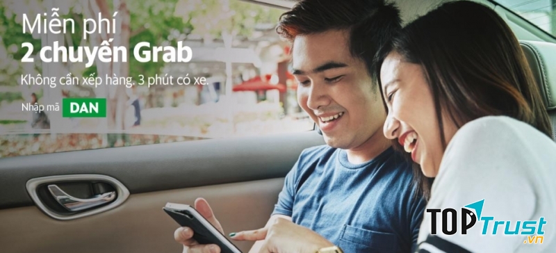 Giảm 50.000đ x 2 Chuyến Grab tại Đà Nẵng