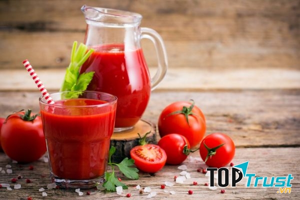 Nước ép cà chua.