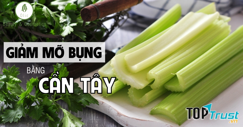 Giảm cân bằng cần tây