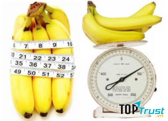 Giảm cân bằng chuối