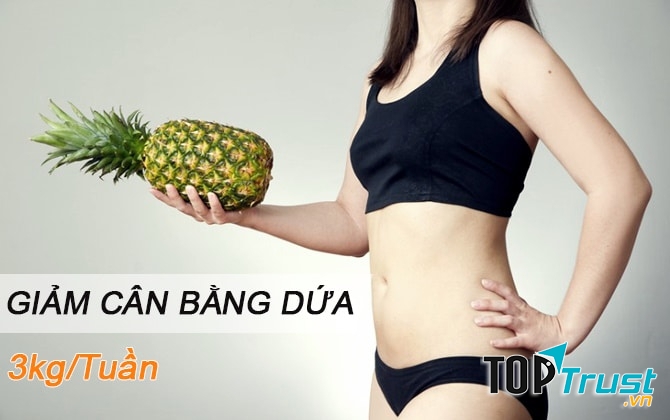 Cách giảm cân hiệu quả từ dứa