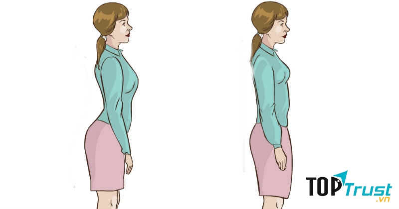 Giảm cân qua tư thế đứng