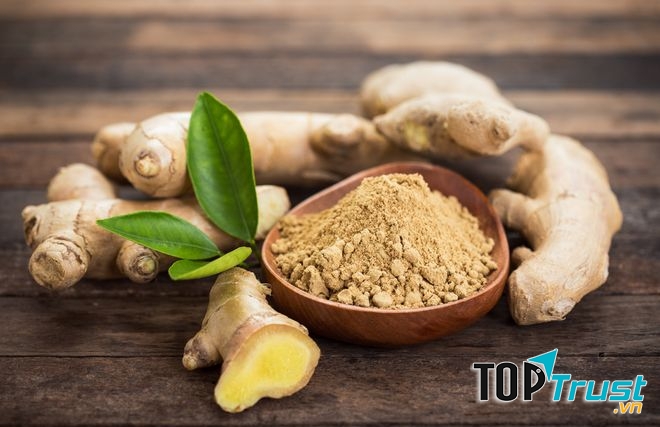 Giảm đau gout cấp tính bằng bột gừng