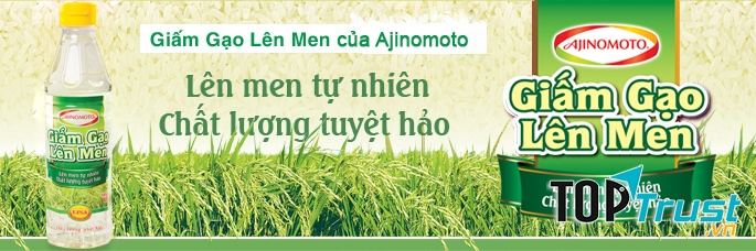 Giấm gạo lên men Ajinomoto
