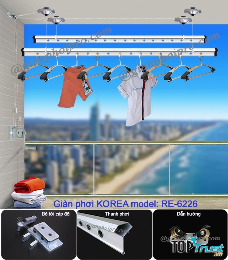 Giàn phơi Phú Cường