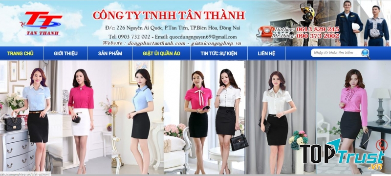 Giặt ủi cao cấp Tân Thành