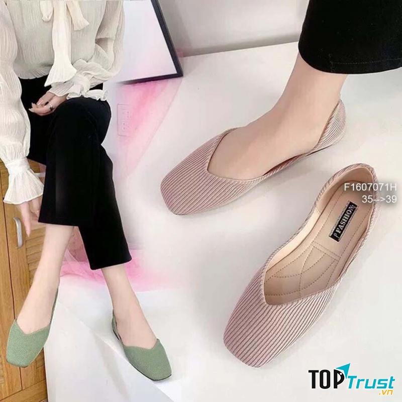 Giày búp bê mũi vuông