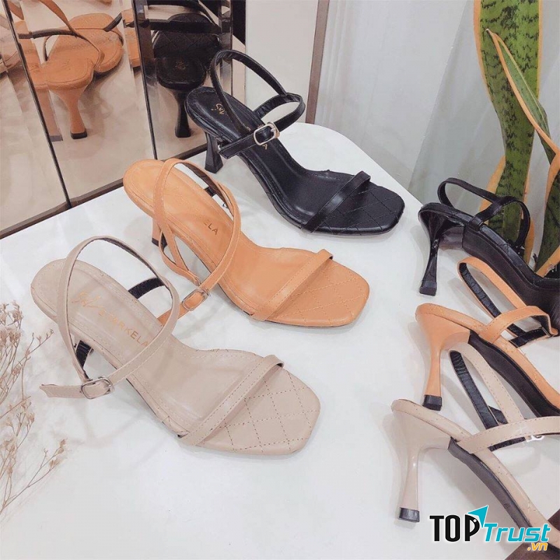 Giày cao gót quai mảnh