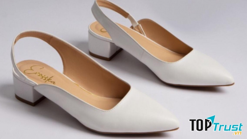 Giày cao gót quai vắt sau gót