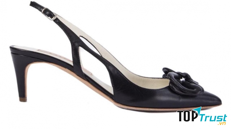 Giày cao gót quai vắt sau gót