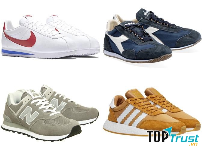 Giày chạy bộ retro (retro runner)