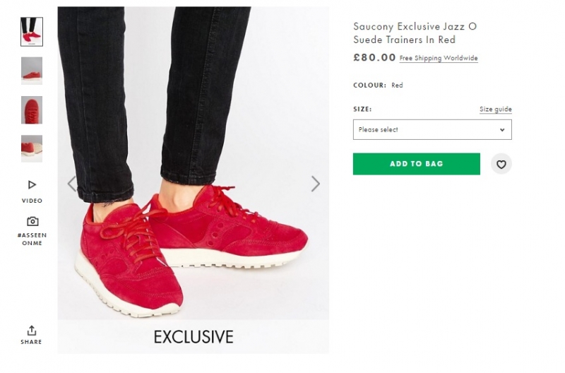 Bạn cần bảo quẩn cẩn thận vì chất liệu giày là da lộn (Nguồn: Sưu tầm)