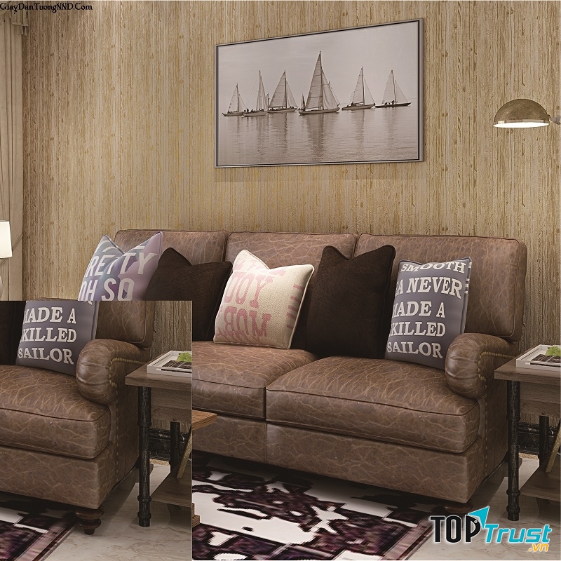 Mẫu giấy dán tường vân gỗ đẹp