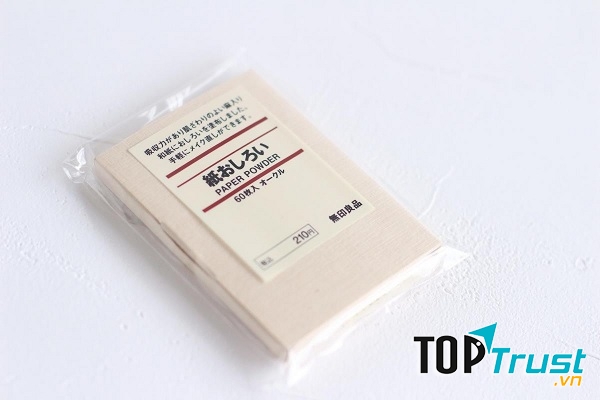 ﻿Giấy Thấm Dầu Muji Cosmetic Paper 100 tờ