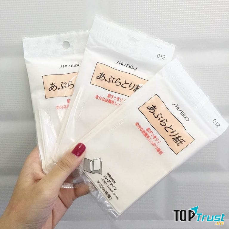 ﻿Giấy Thấm Dầu Shiseido 120 Miếng Của Nhật