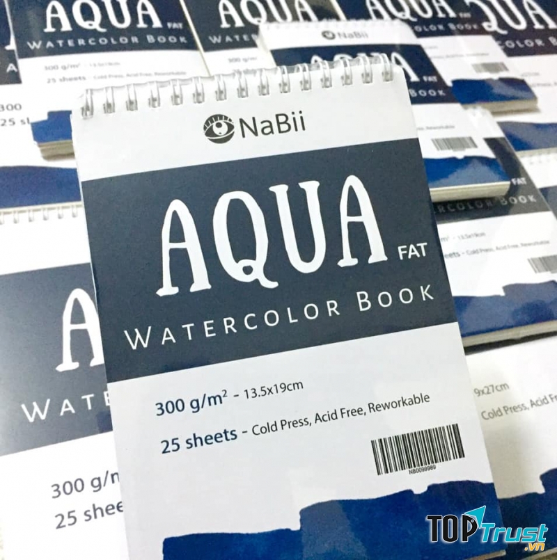 Giấy vẽ màu nước NaBii Aqua Fat