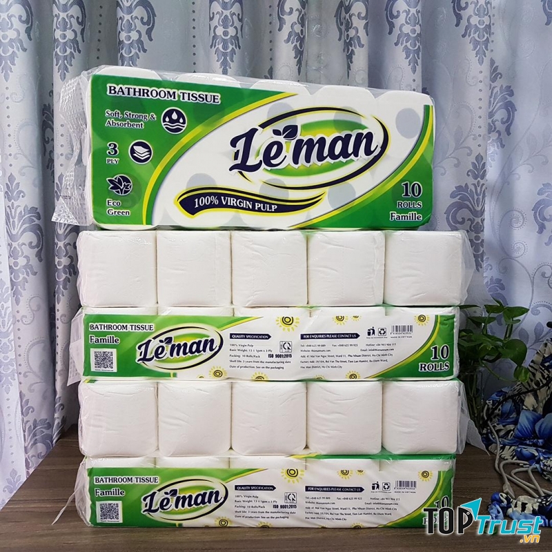 Giấy vệ sinh Leman