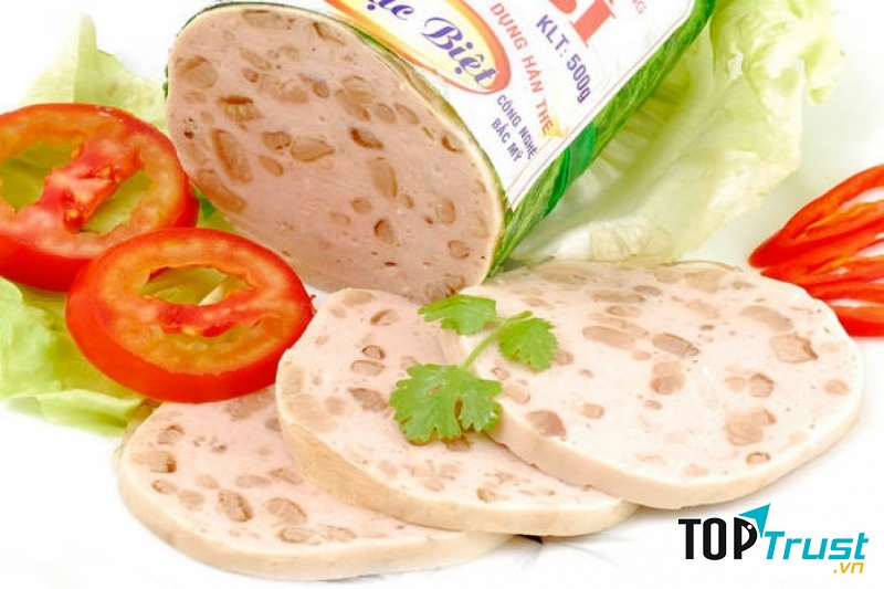 Món giò bì trông rất hấp dẫn