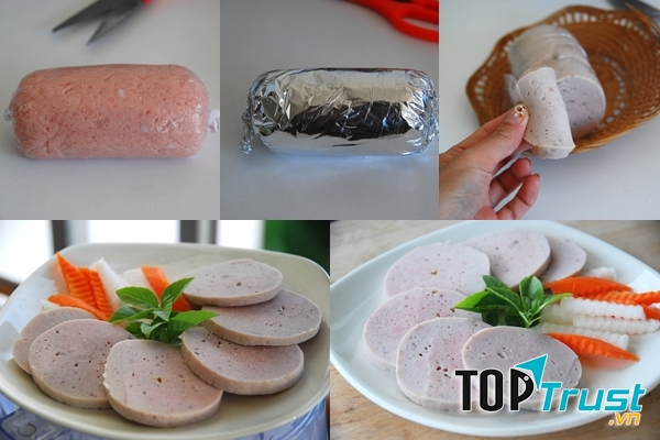 Giò chả cá hồi